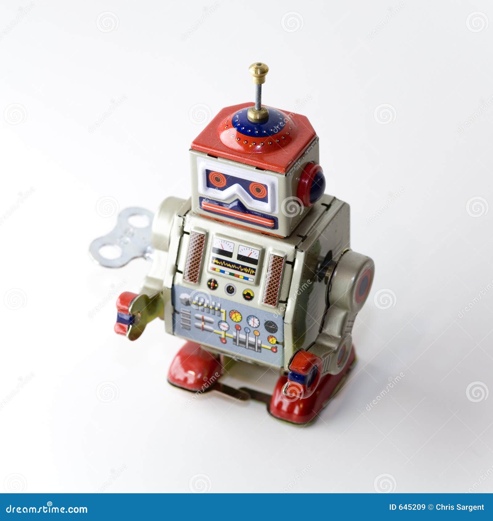 collectable clockwork toy robot