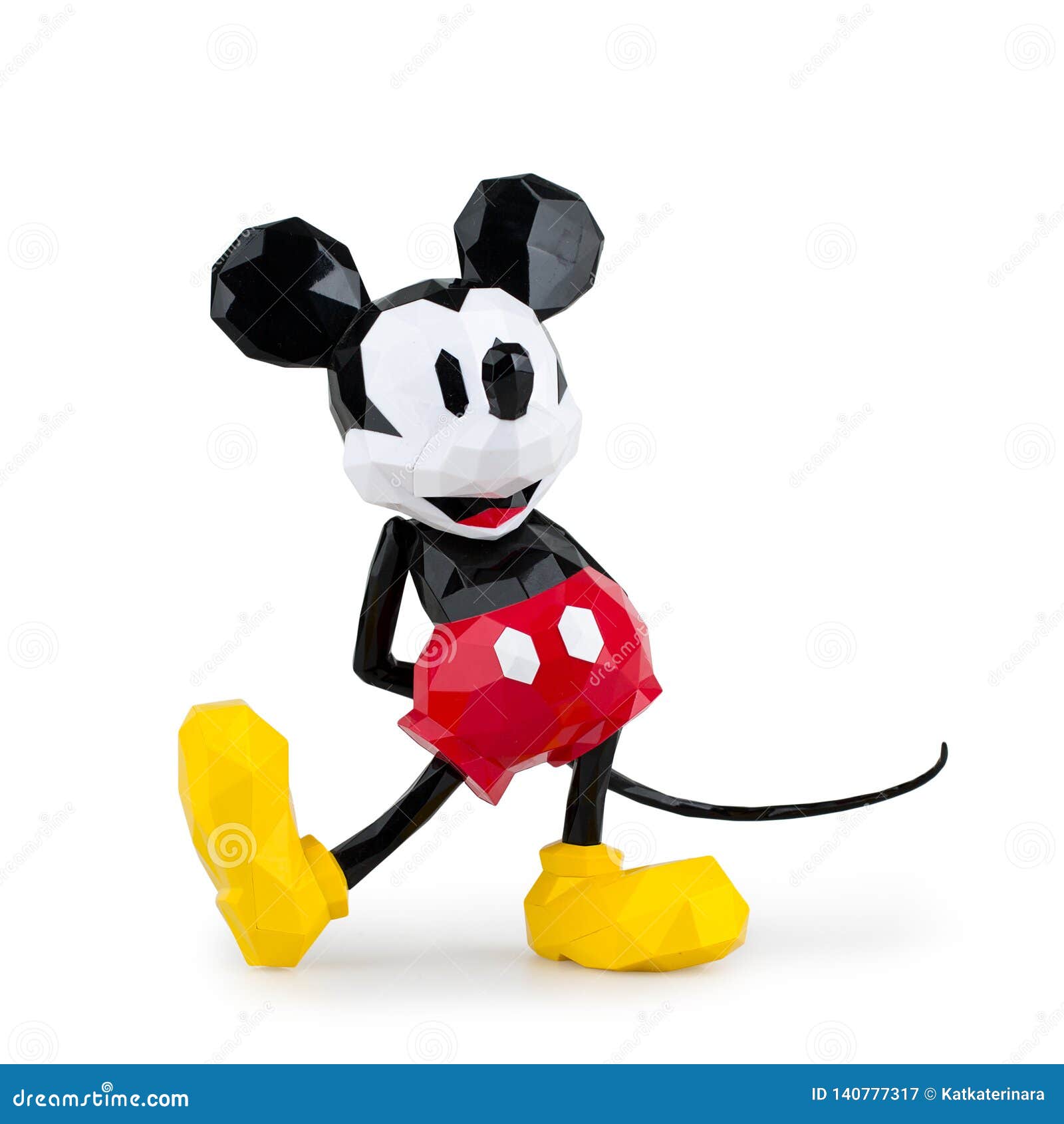 Disney Vector Illustration of Minnie Mouse Isolated on White