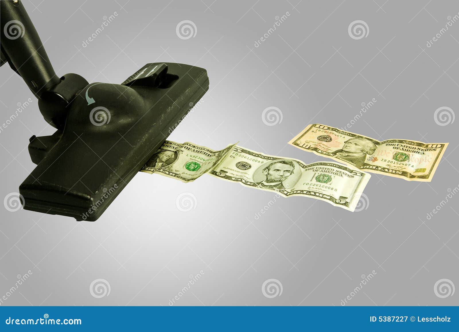 Collecting Money Stock Image 5387227