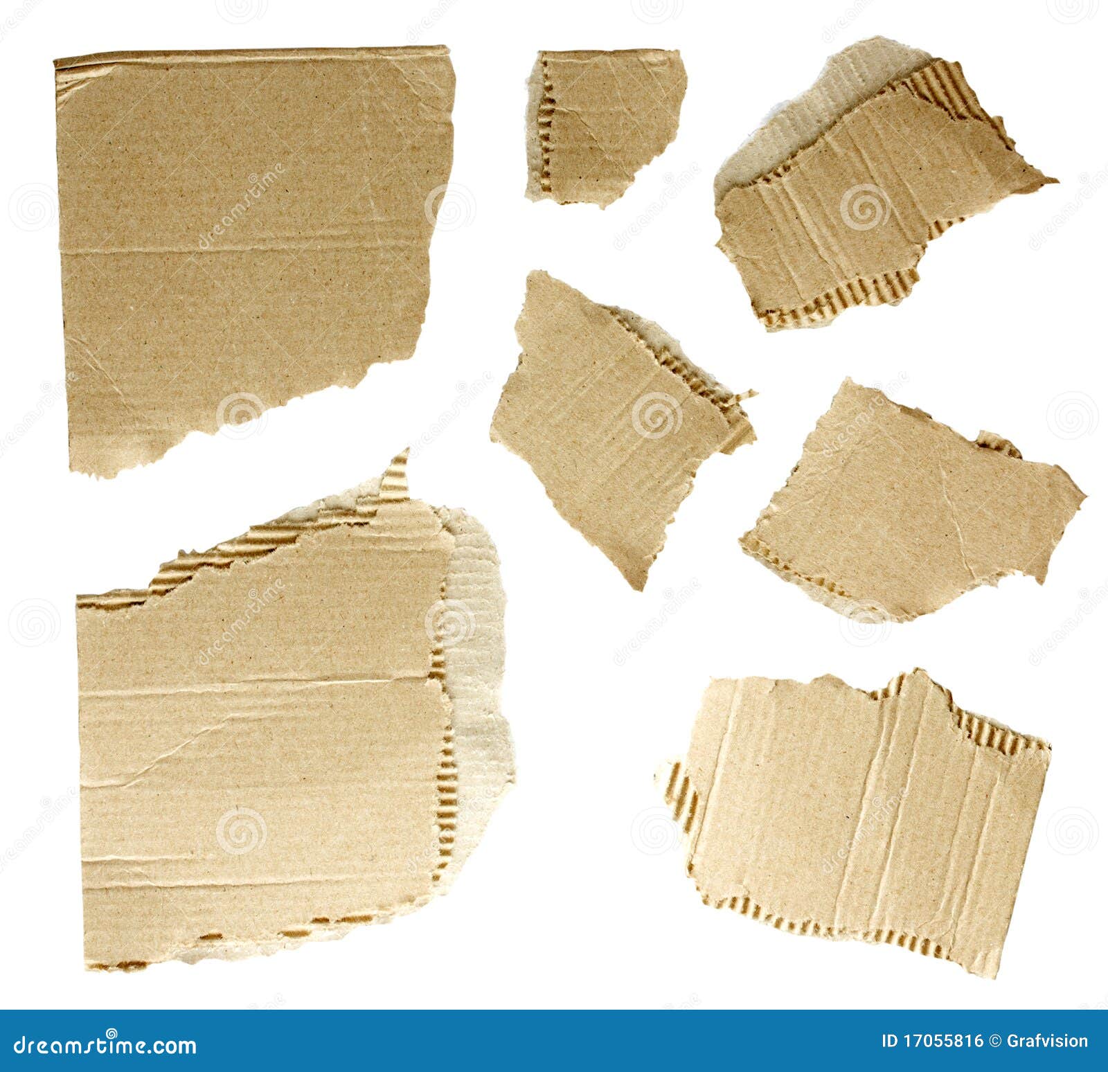 Collection of a cardboard stock photo. Image of aged 17055816