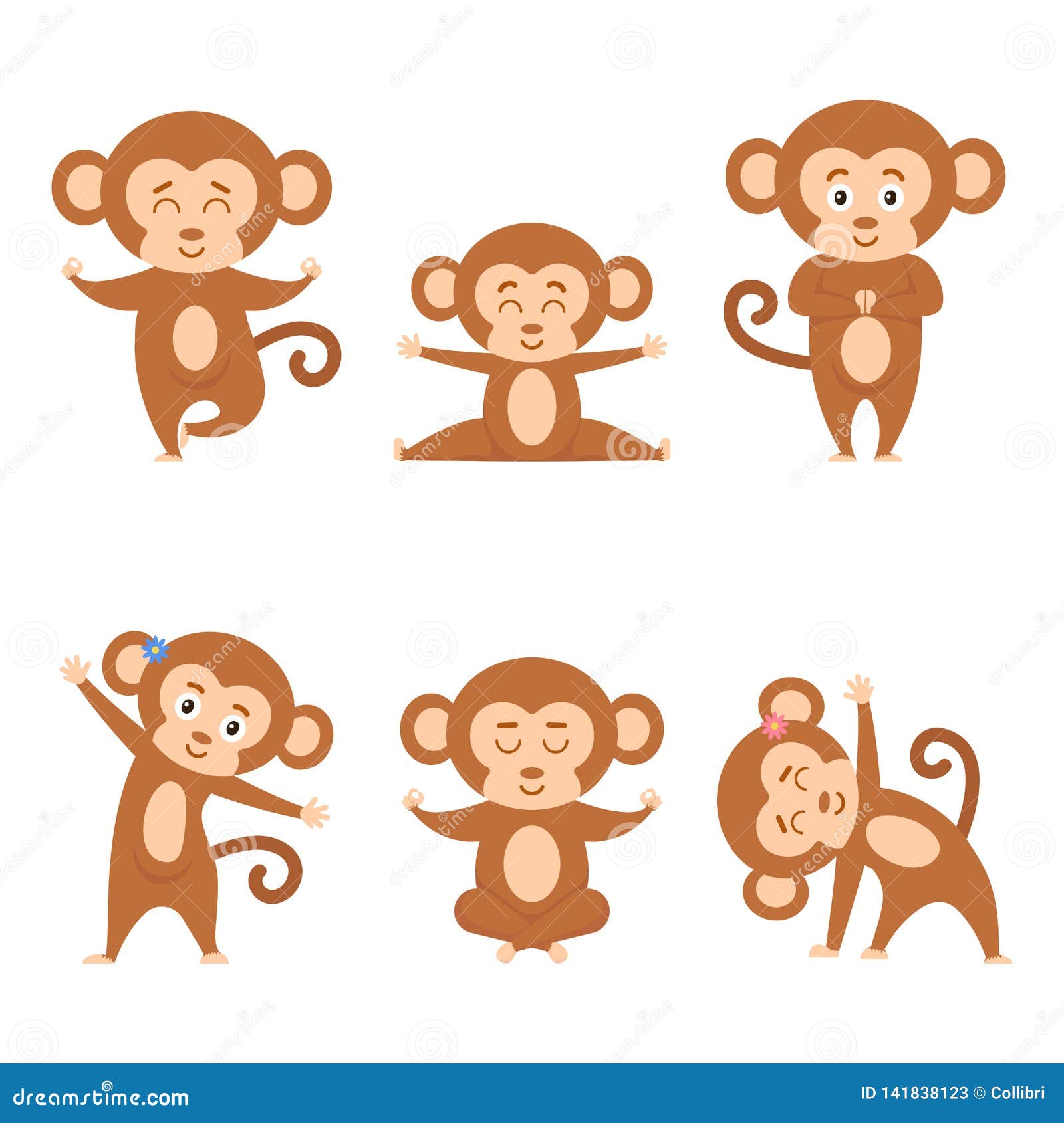 Cartoon Monkey Yoga Stock Illustrations – 165 Cartoon Monkey Yoga Stock  Illustrations, Vectors & Clipart - Dreamstime