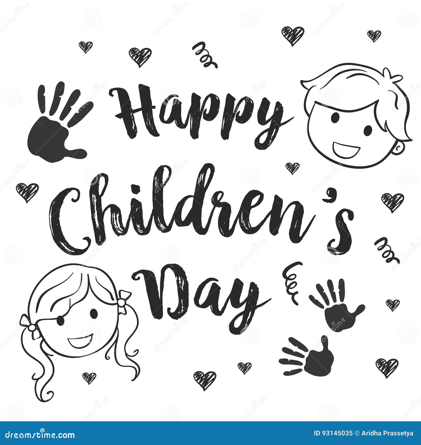 Children's Day Coloring Pages