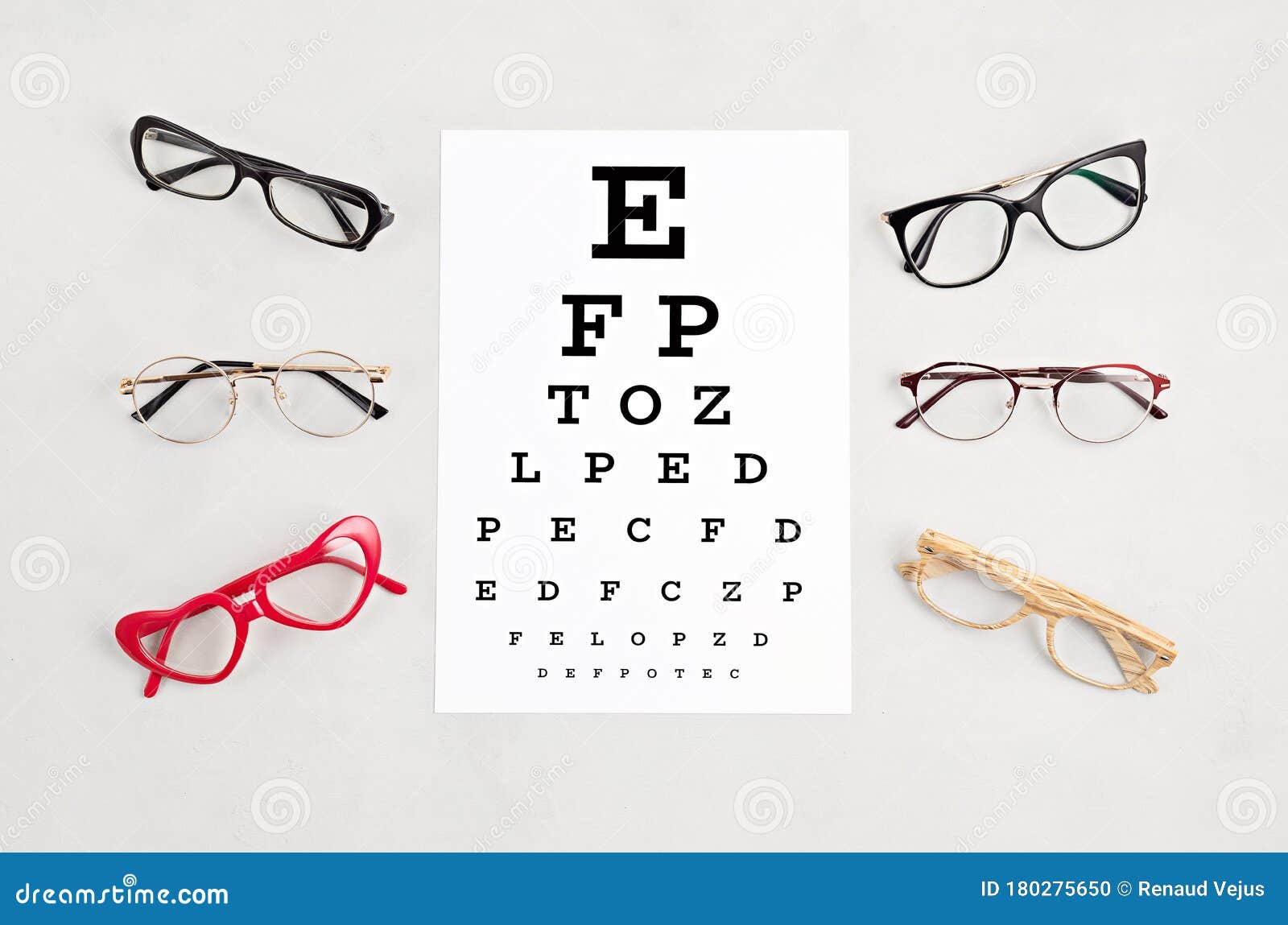 test vizual master optician)