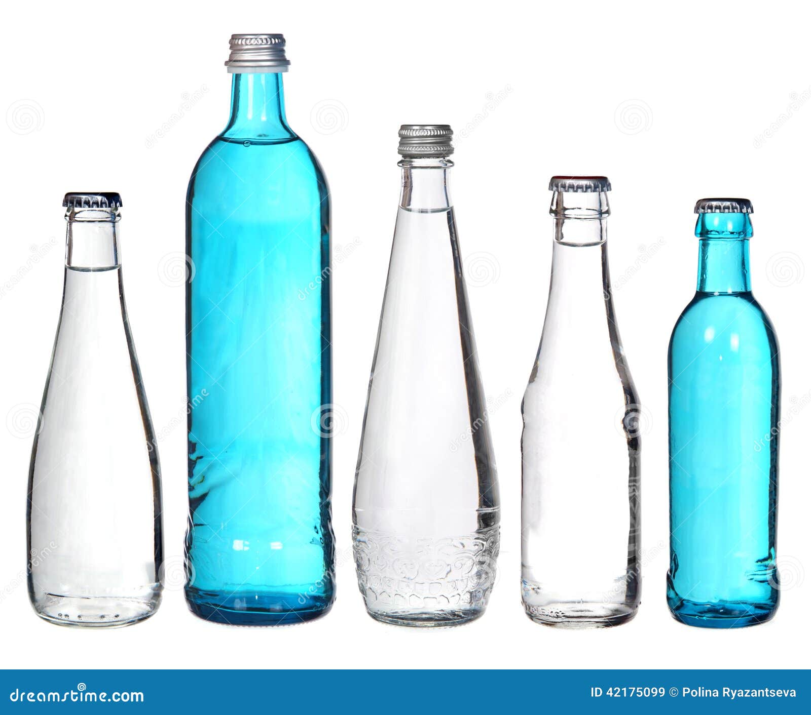 Collection of Glass Bottles Stock Image Image of bottle, alcohol