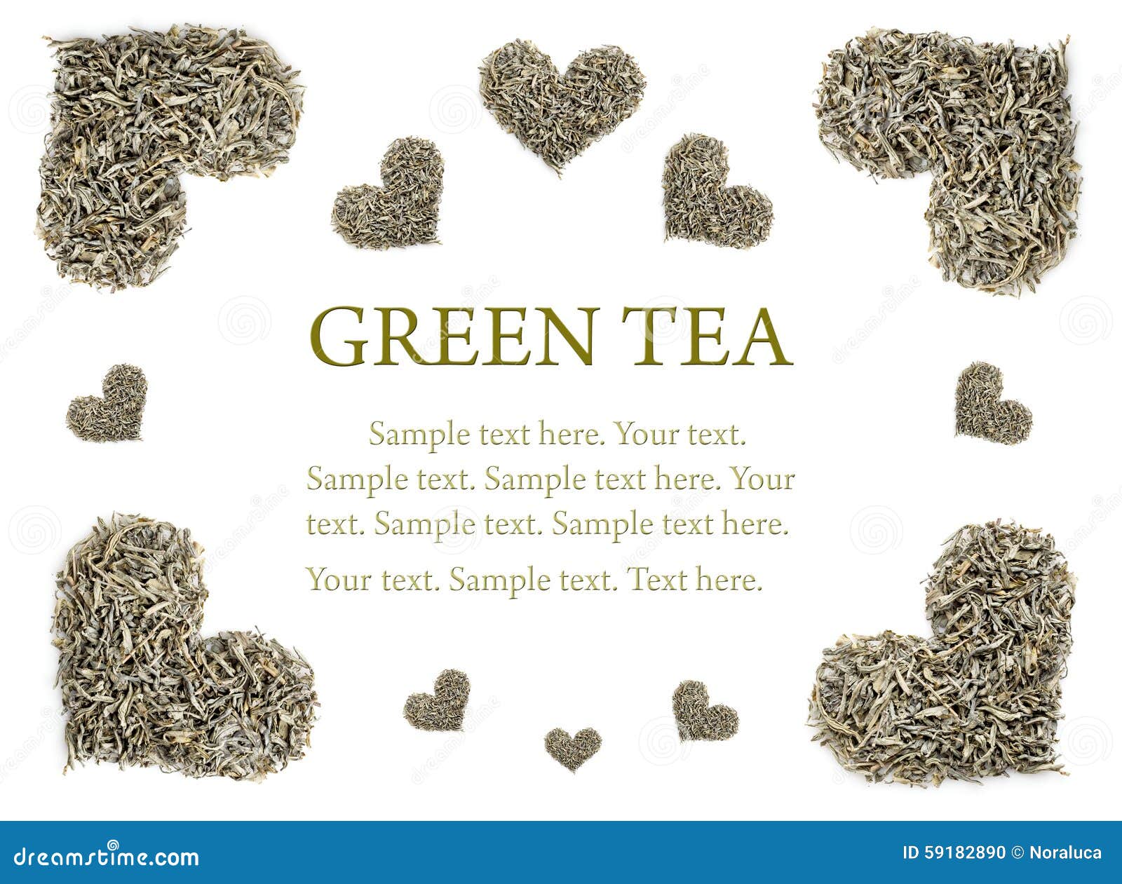 Collection of Green Tea Leaves Stock Photo Image of herbal, dieting