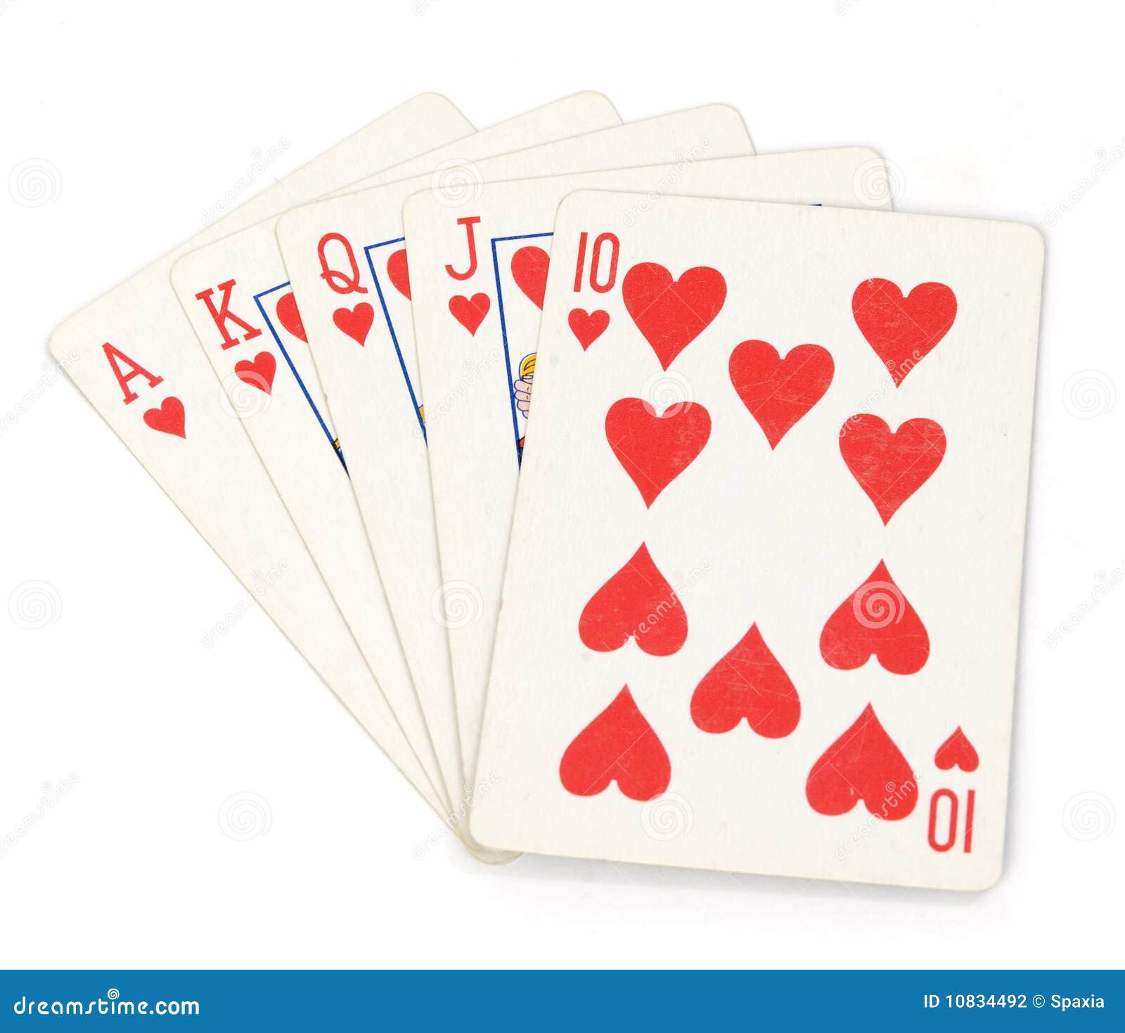 Collection of hearts poker stock photo. Image of leisure 10834492
