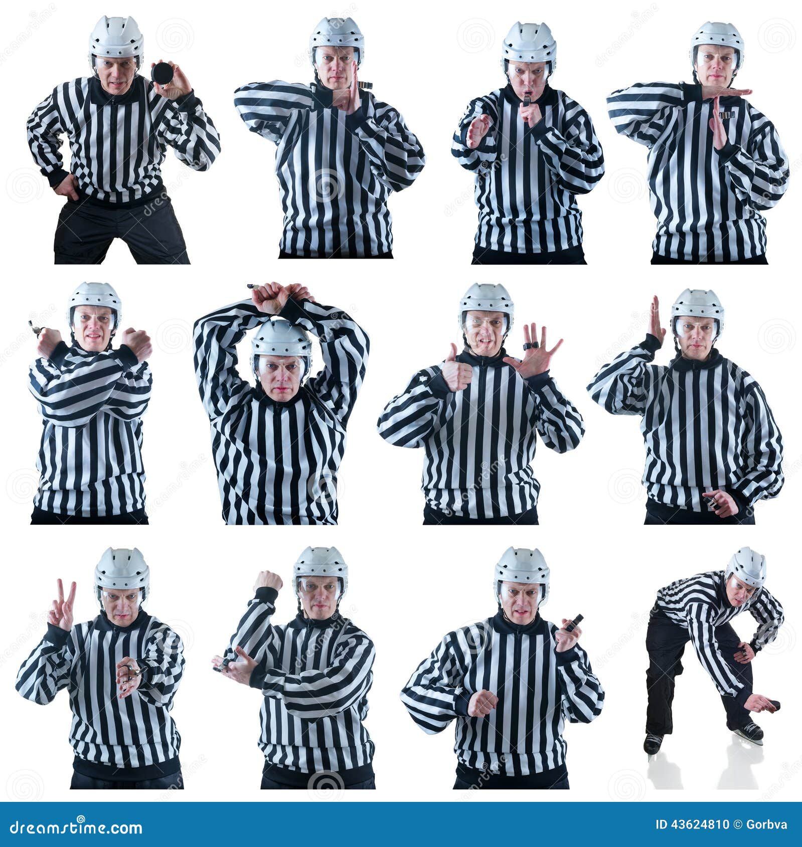Ice Hockey Referee Signals 04