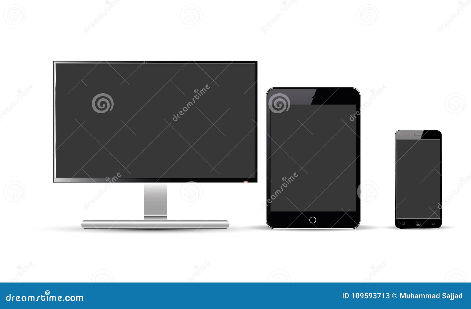 Download Set Of Realistic Vector Android Mobile Phone Ipad Tablet ...