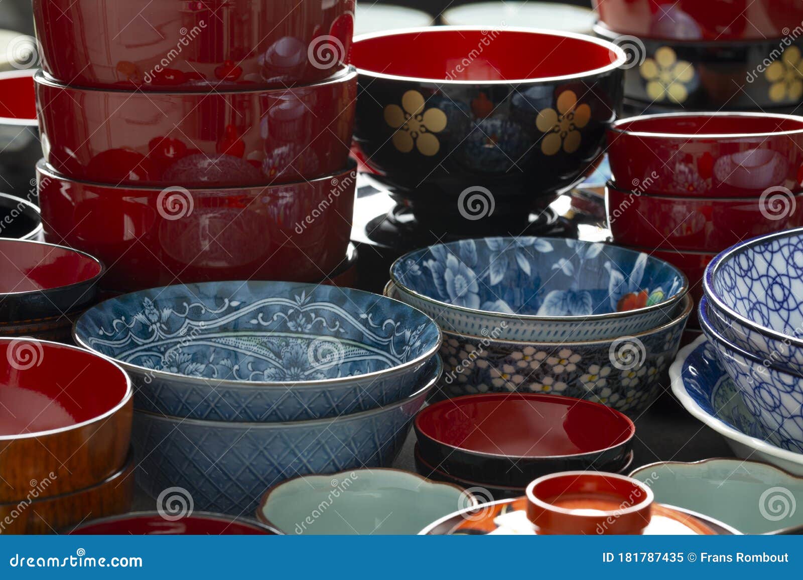 Collection Of Japanese Bowls Stock Image Image Of Collection collection-of-japanese-bowls-stock-image-image-of-collection