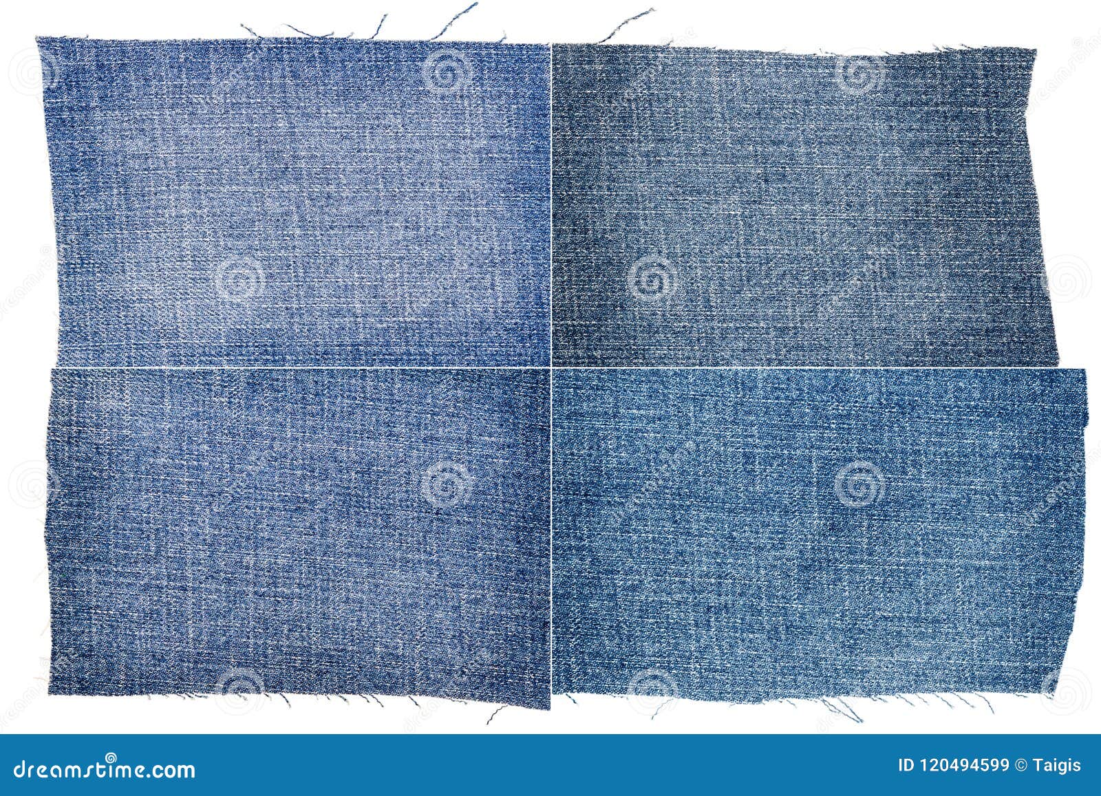 Collection of Light Blue Jeans Fabric Textures Stock Image - Image of ...