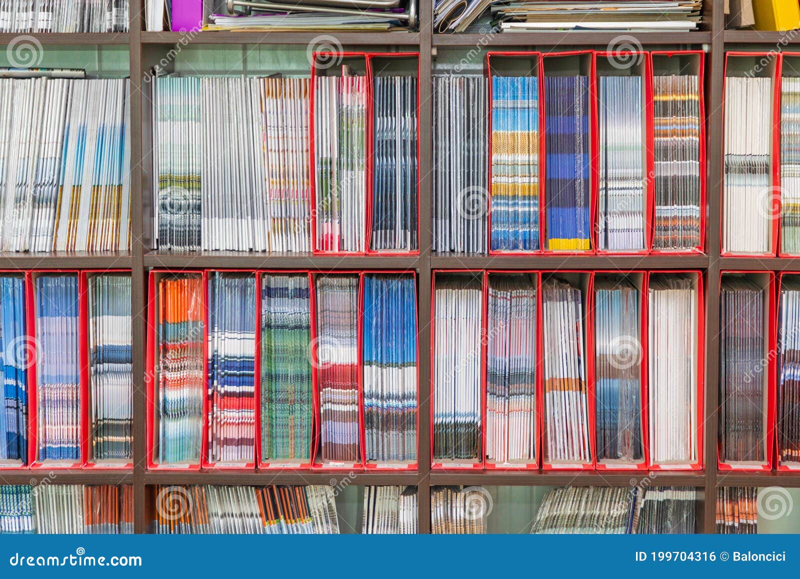 Collection of Magazines stock photo. Image of magazine 199704316