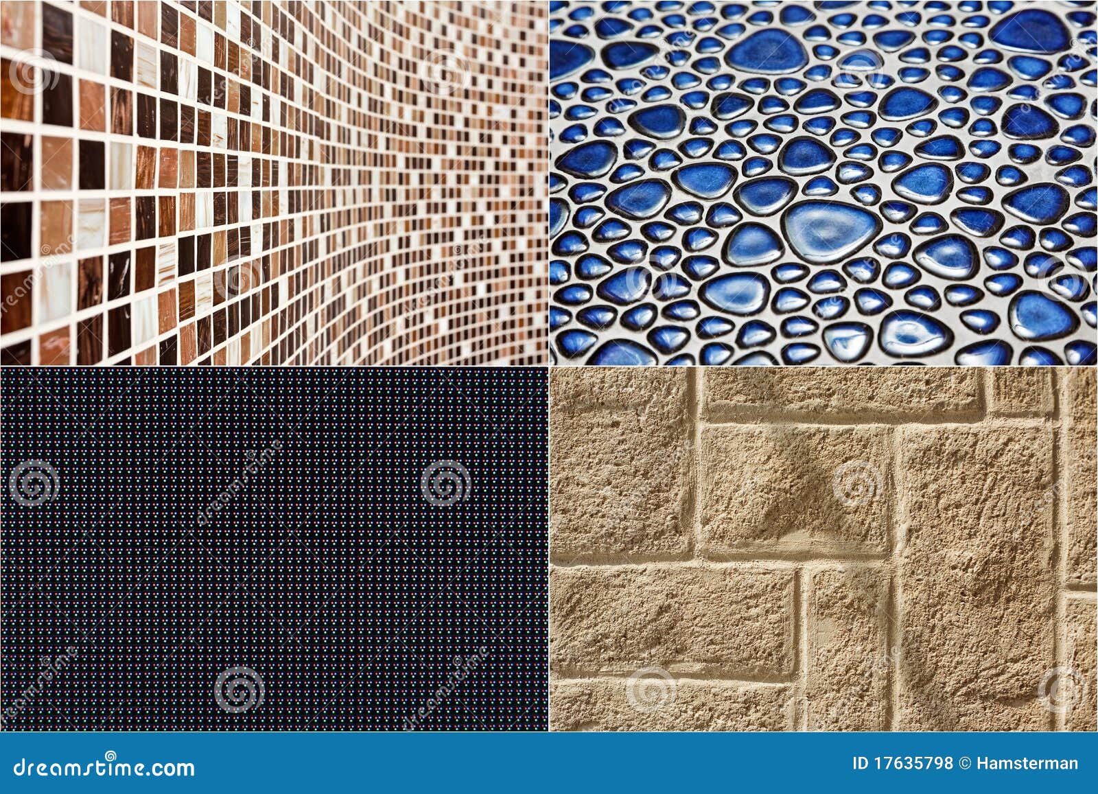 Collection of Materials Textures Stock Photo Image of glossy, design