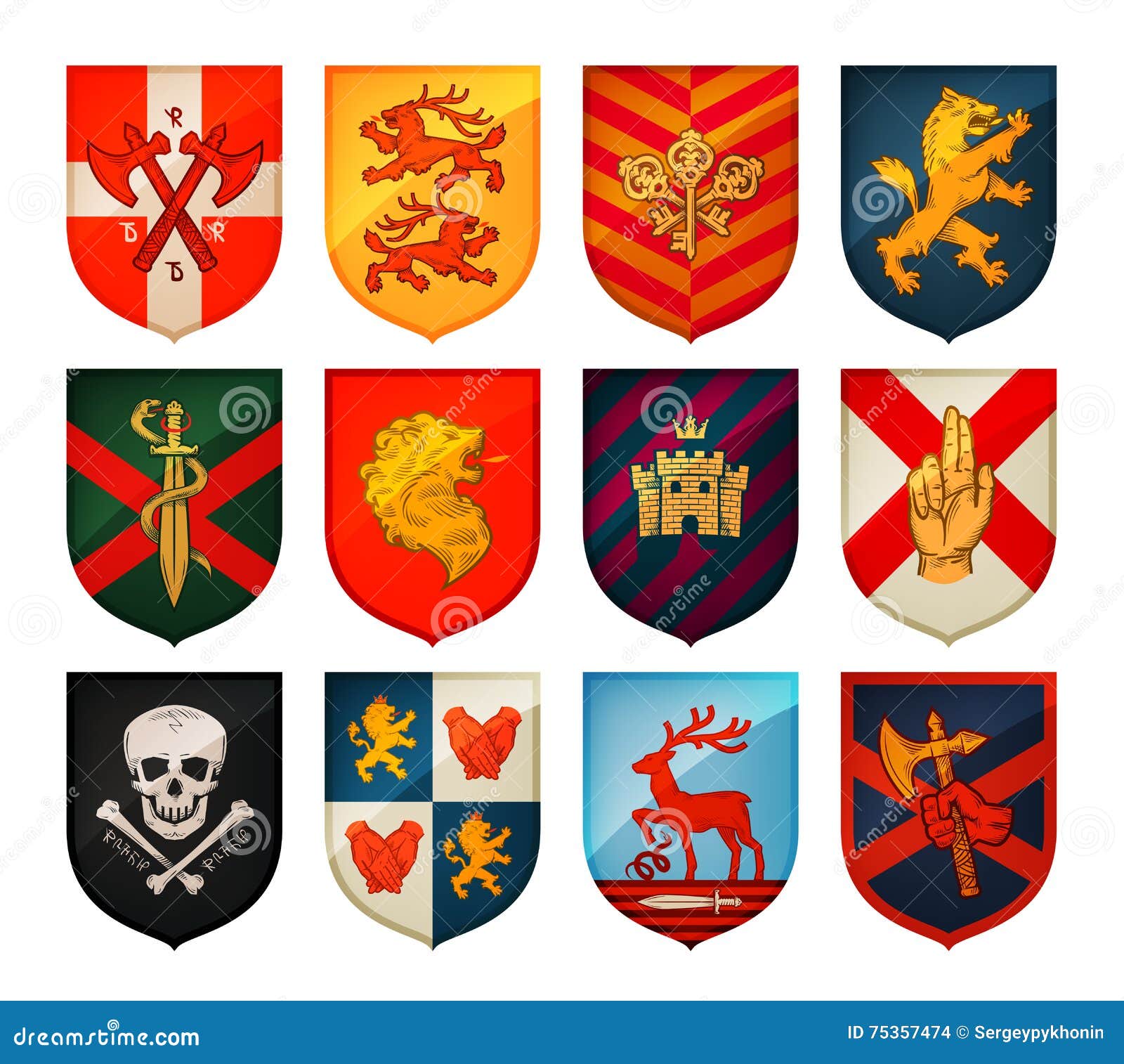 Medieval Times Symbols Shields | Images and Photos finder