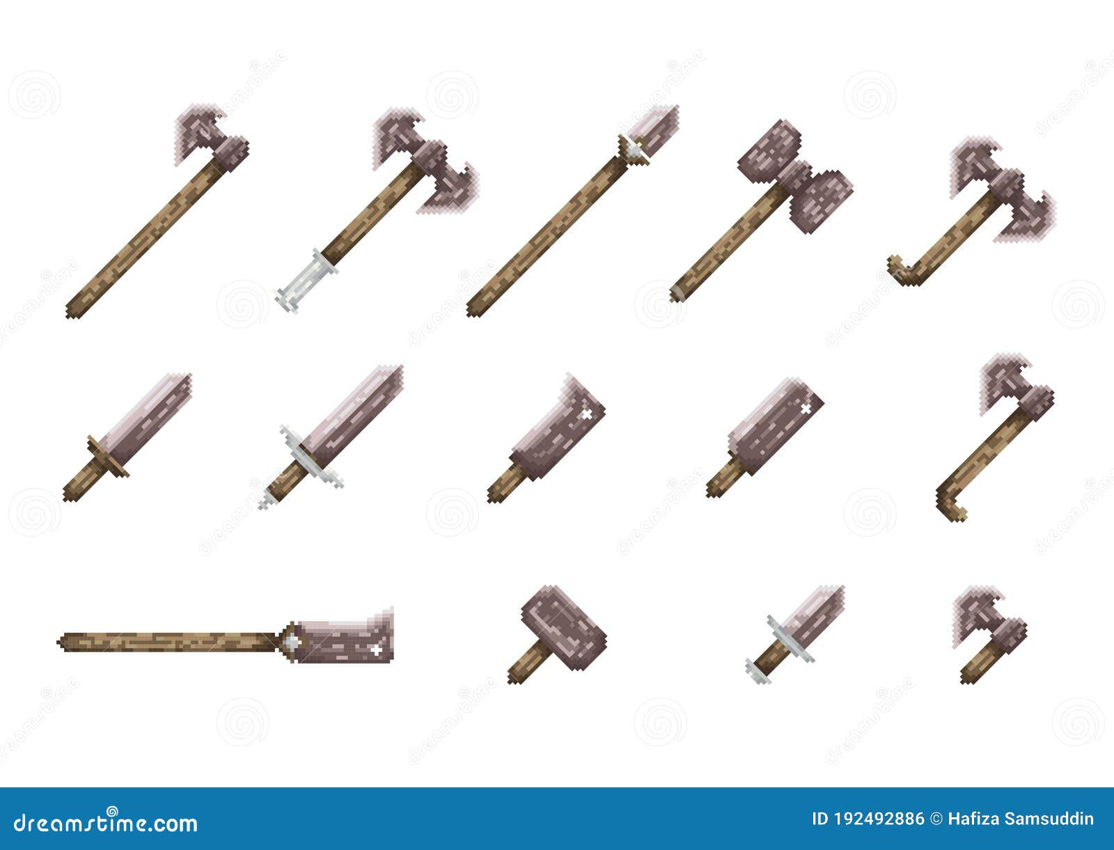 Medieval Weapons Printable