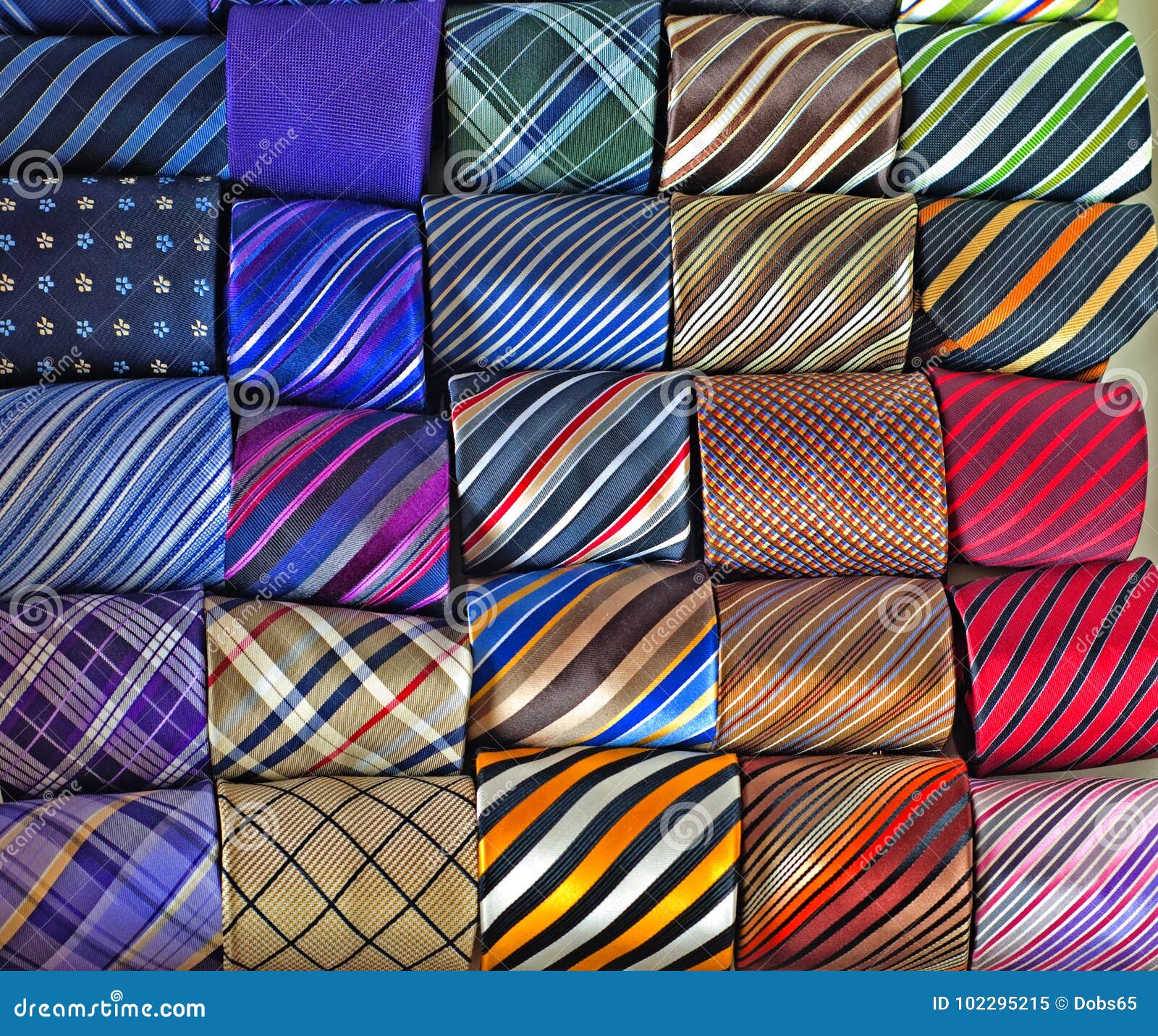 Ties collection stock image. Image of plain, collection 102295215