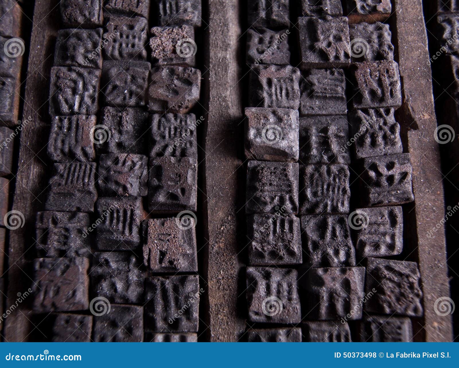 Collection of old Chinese letter cases. Collection of old Chinese wooden typescript letters