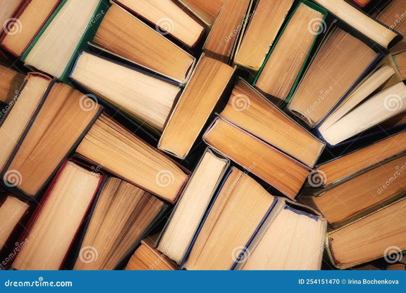 A Collection Of Old Hardcover Books In The Library View From Above a-collection-of-old-hardcover-books-in-the-library-view-from-above