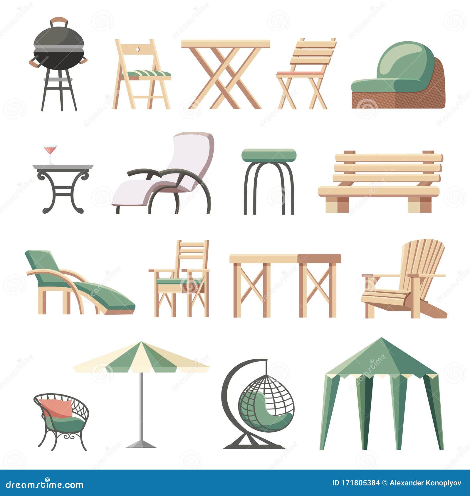 clipart patio furniture