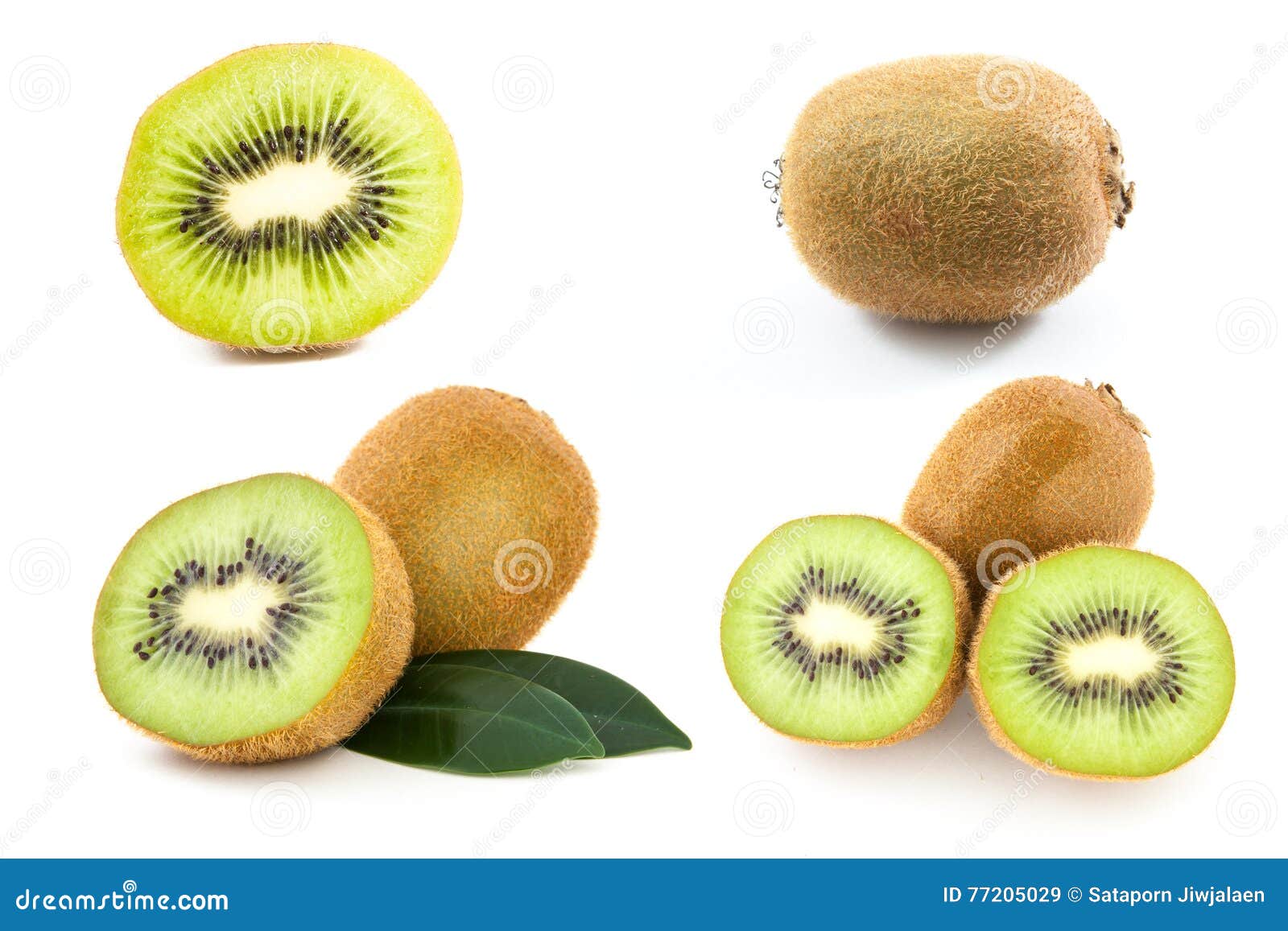 Collection of Perfectly Fresh Kiwi Fruit Stock Image Image of natural