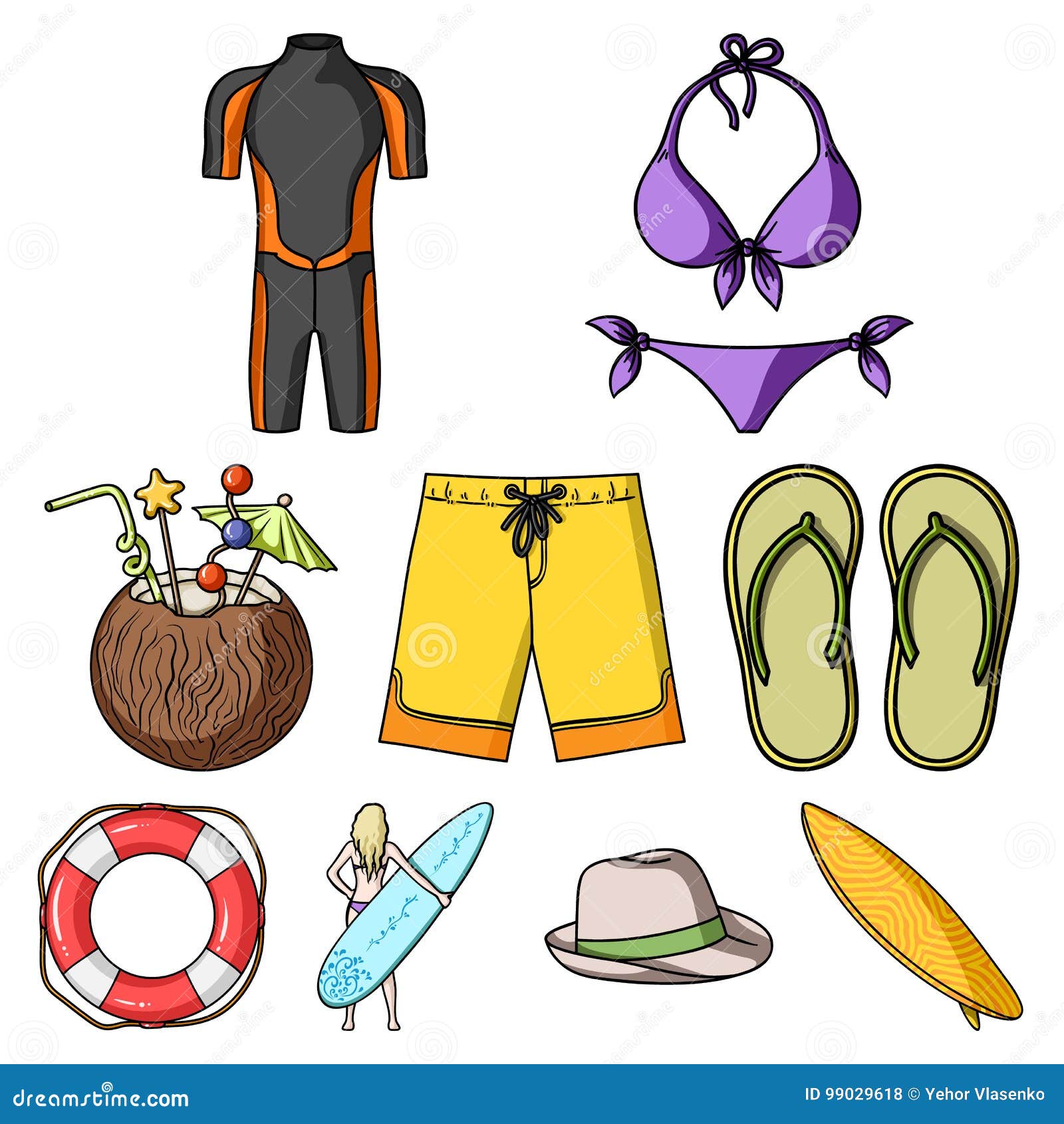 A Collection of Pictures on the Theme of the Beach, the Sea, Surfing ...