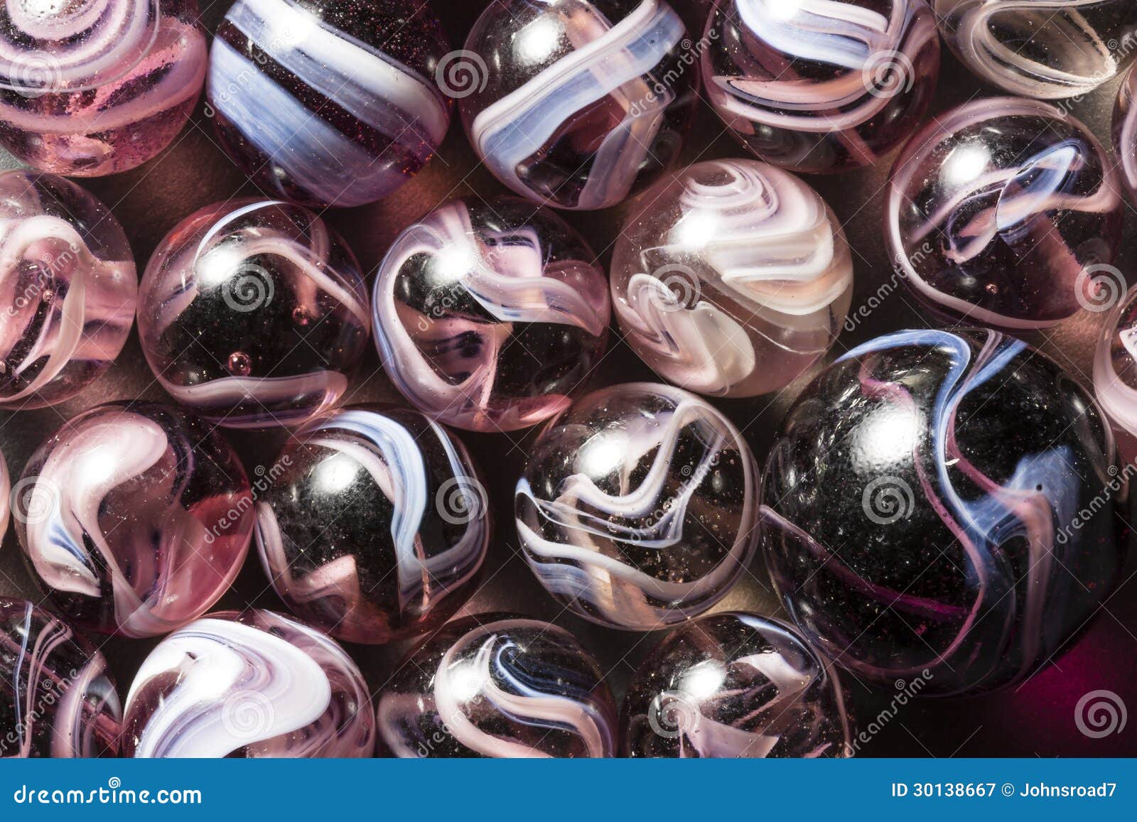 Purple & White Swirl Marbles Stock Image Image of swirl, colorful