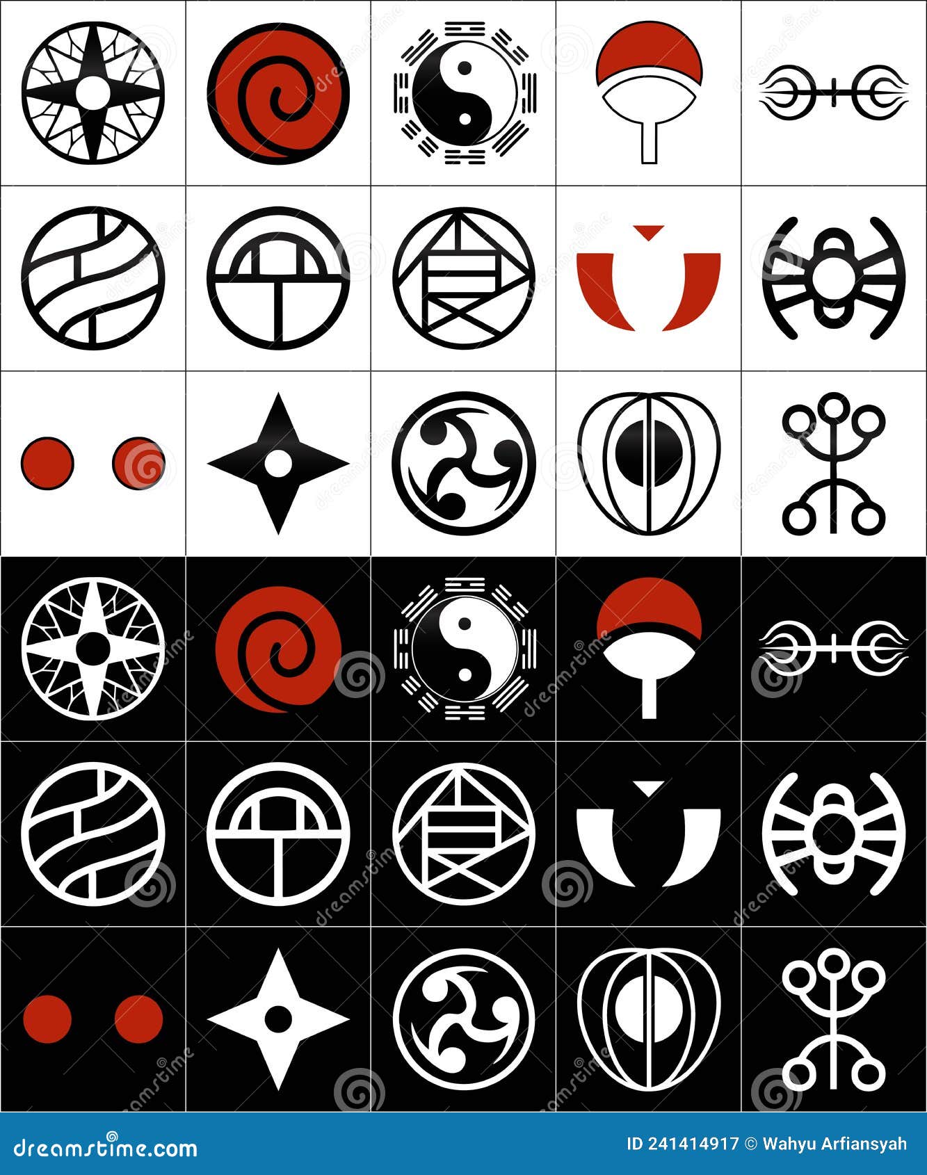 All naruto clan symbols