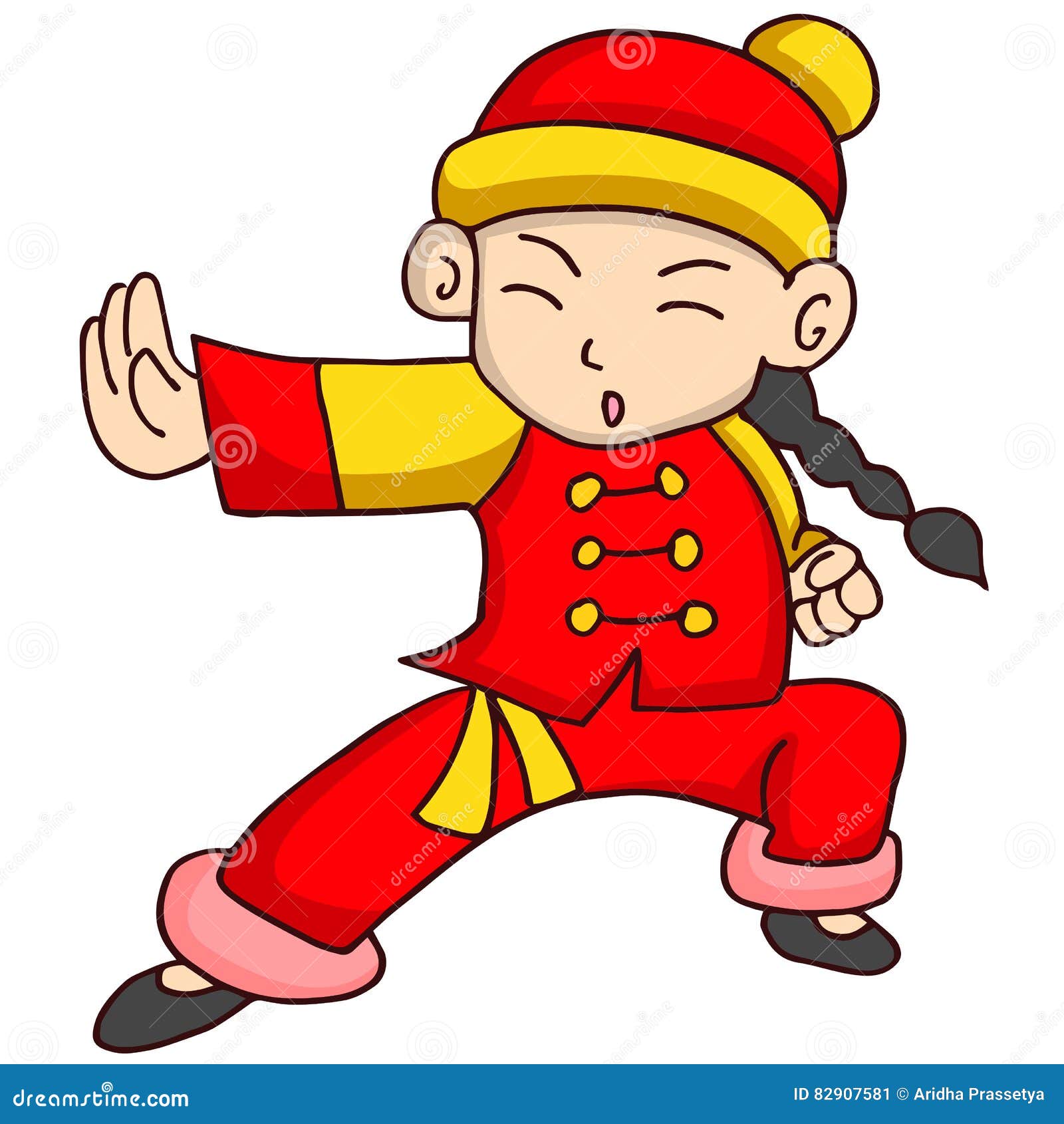 Collection of Traditional Chinese Character Stock Vector Illustration