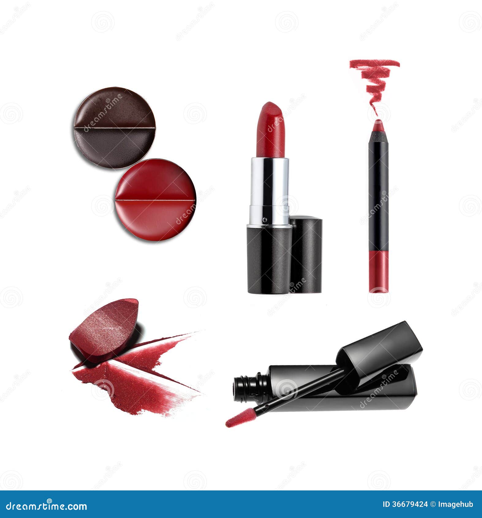 Collection of Various Lipstick Stock Photo Image of love, pencil