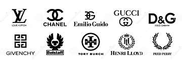 Collection Vector Logo Popular Clothing Brands: GUCCI, Dolce Gabbana ...