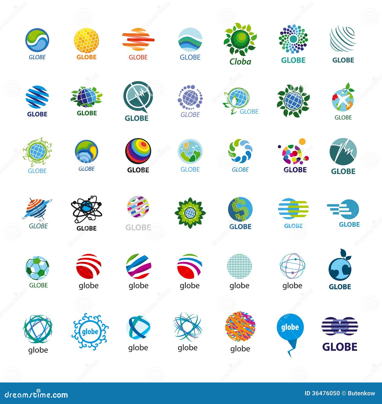 Globe Internet Logo Design Template | PosterMyWall