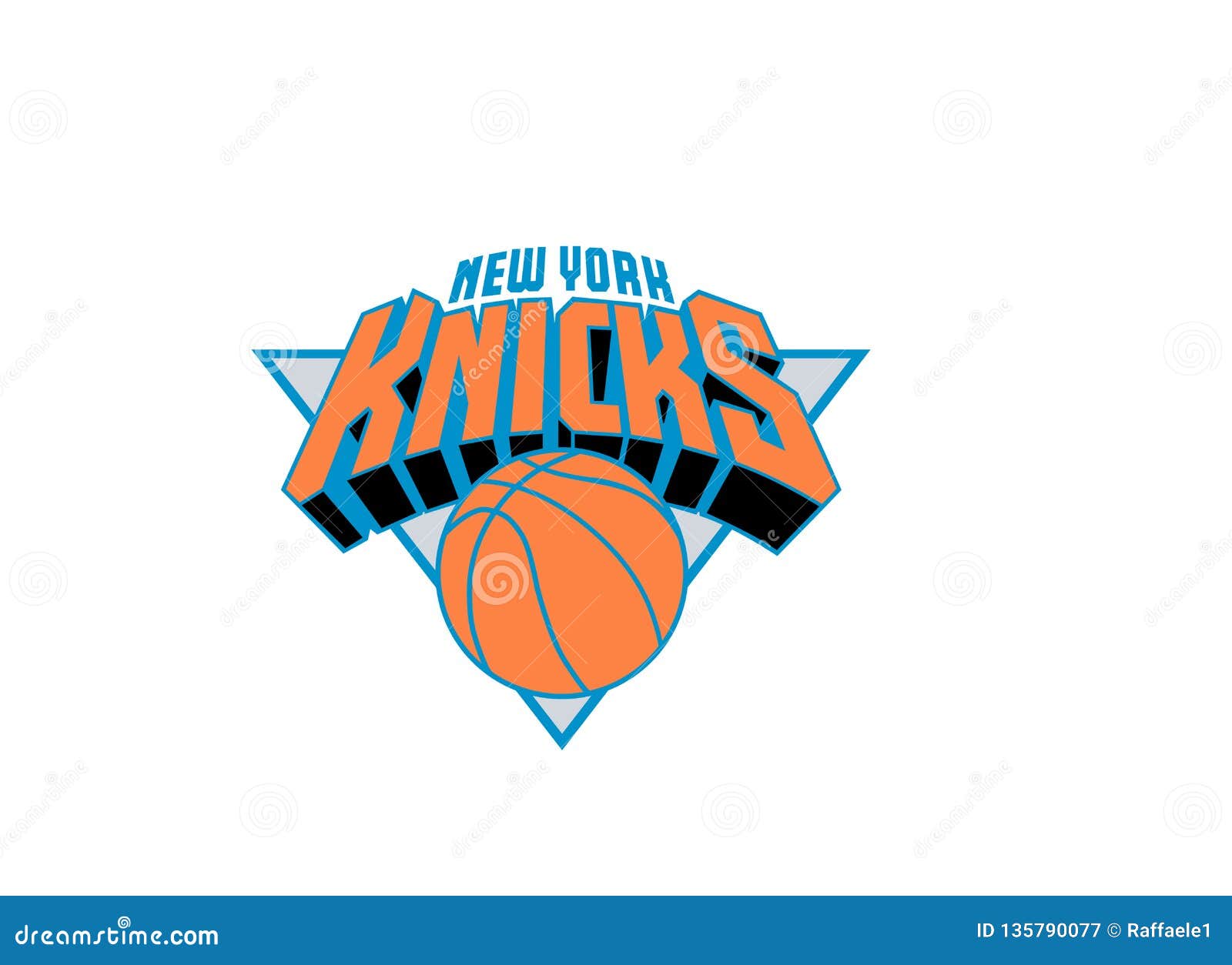 New York Knicks Logo Editorial Photography Illustration Of Famous 135790077