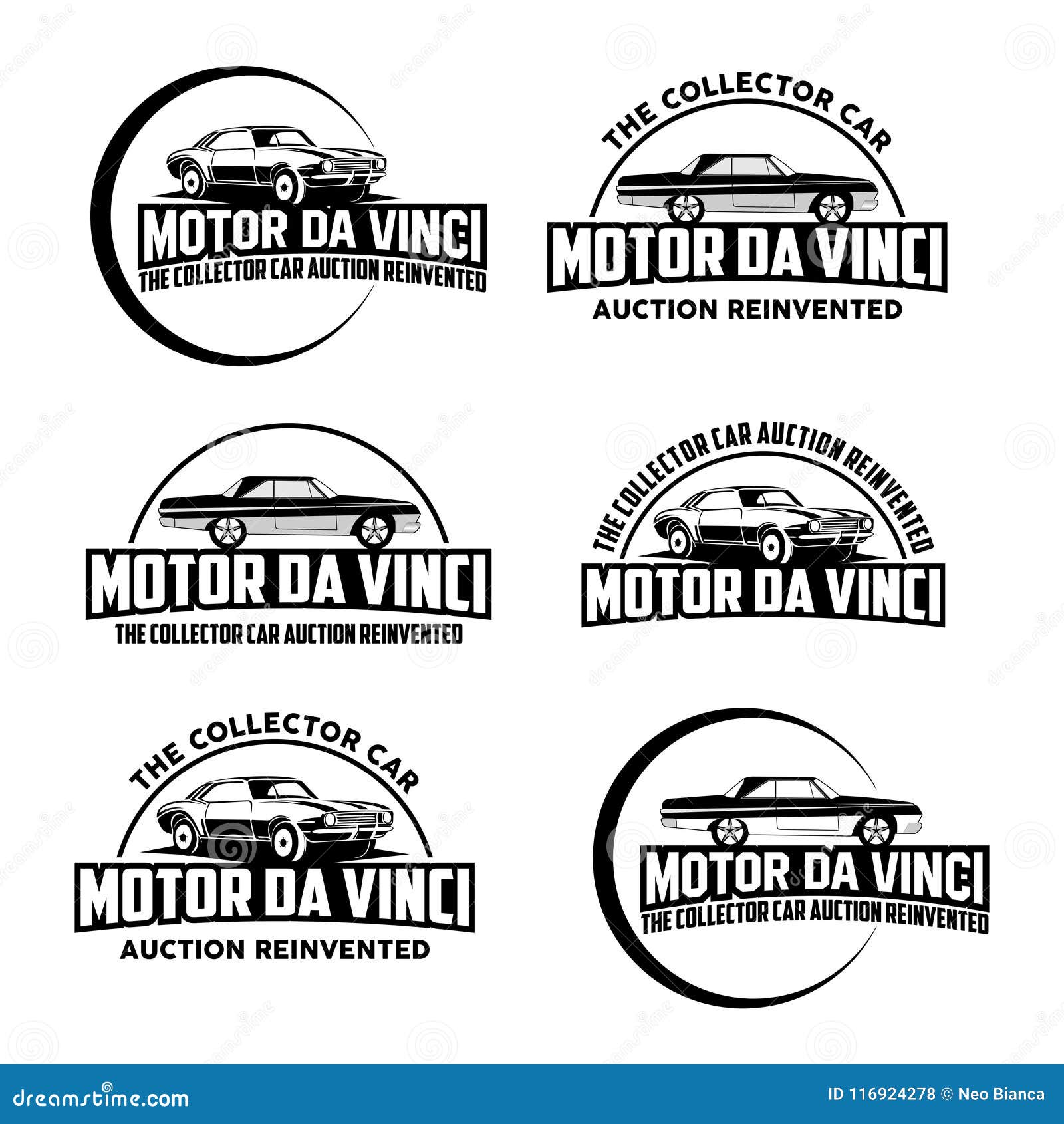 The Collector Car Logo Vector Stock Vector Illustration of corporate