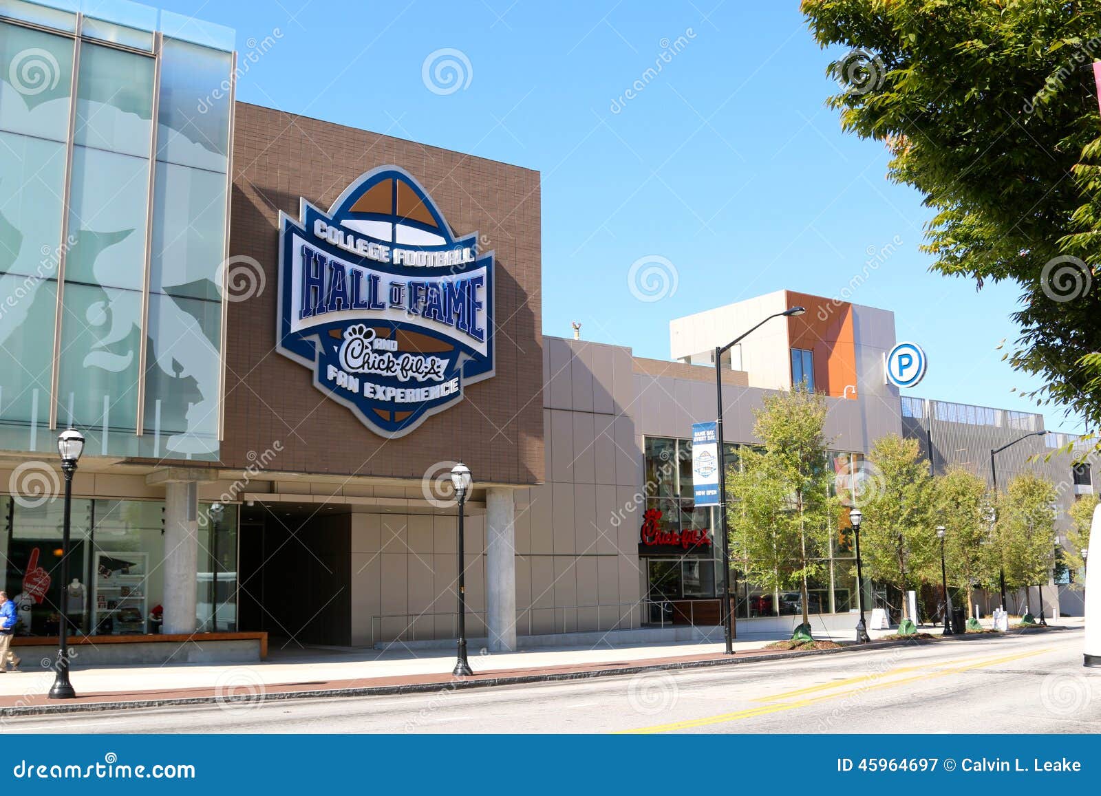 College - Football-Hall of Fame, Das Atlanta Errichtet Redaktionelles