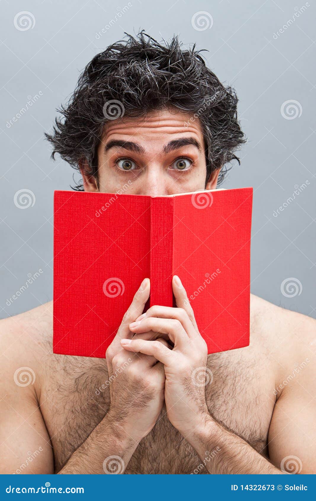college student reading an interesting book