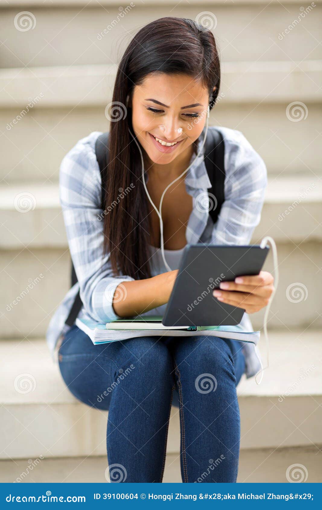 College student tablet stock photo. Image of education 39100604