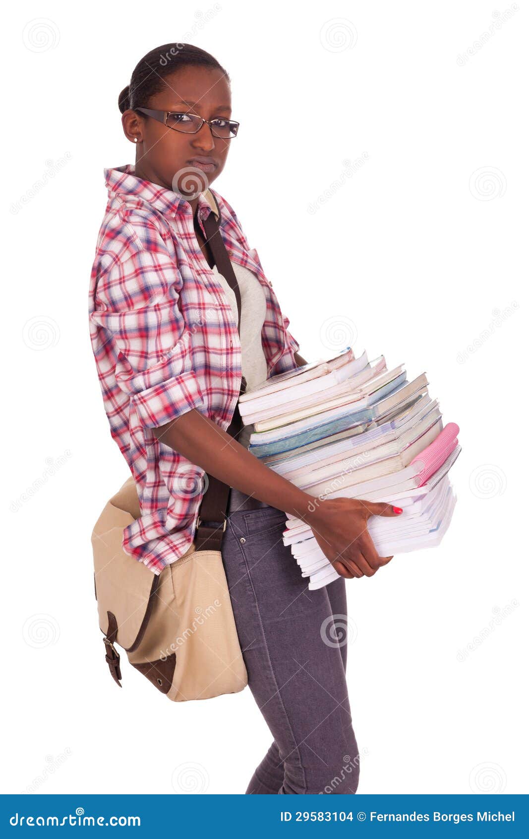 College Student Young African American Stock Photo - Image of american