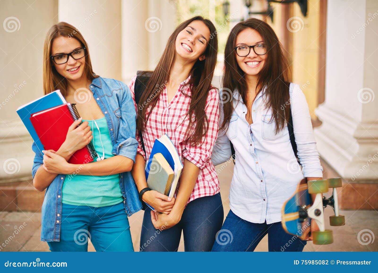 Students College Girls