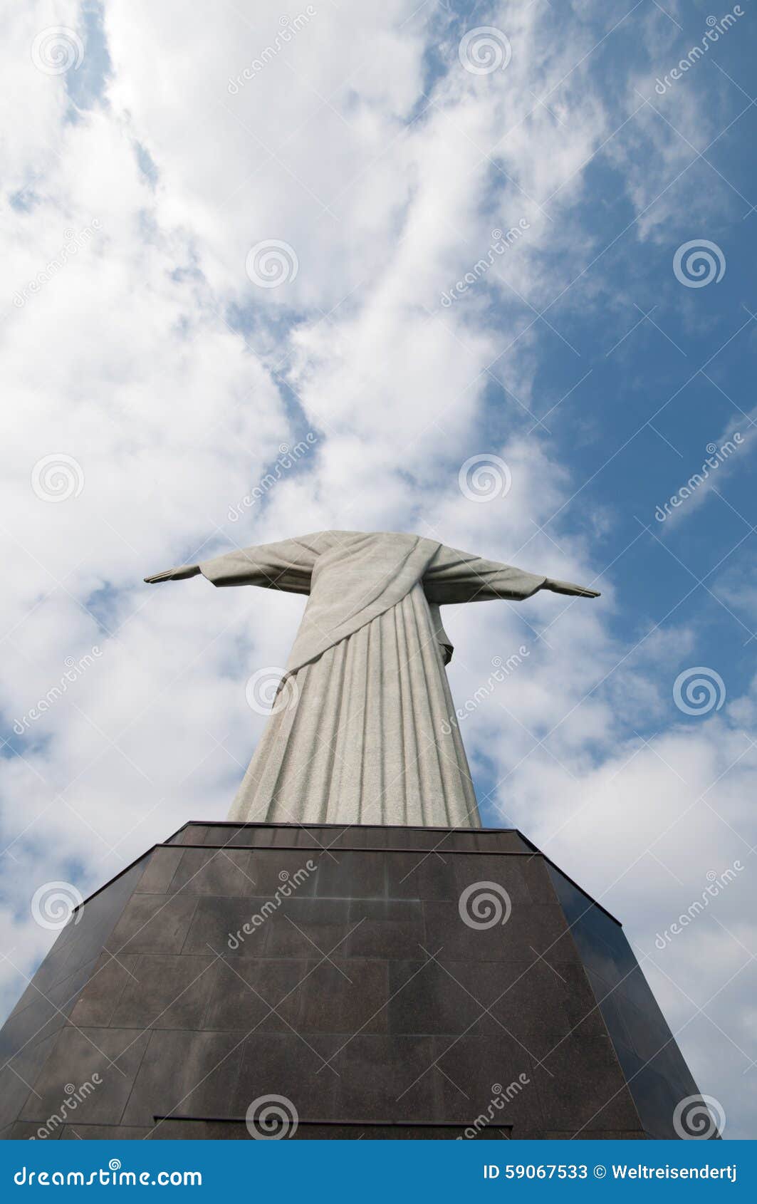 Colline de Corcovado en Rio de Janeiro, Brésil