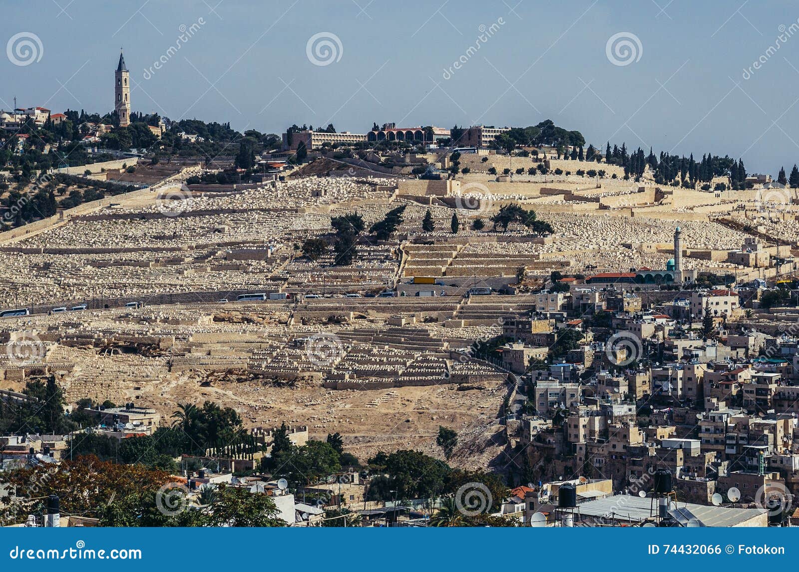 Collines A Jerusalem Photo Editorial Image Du Jerusalem 74432066