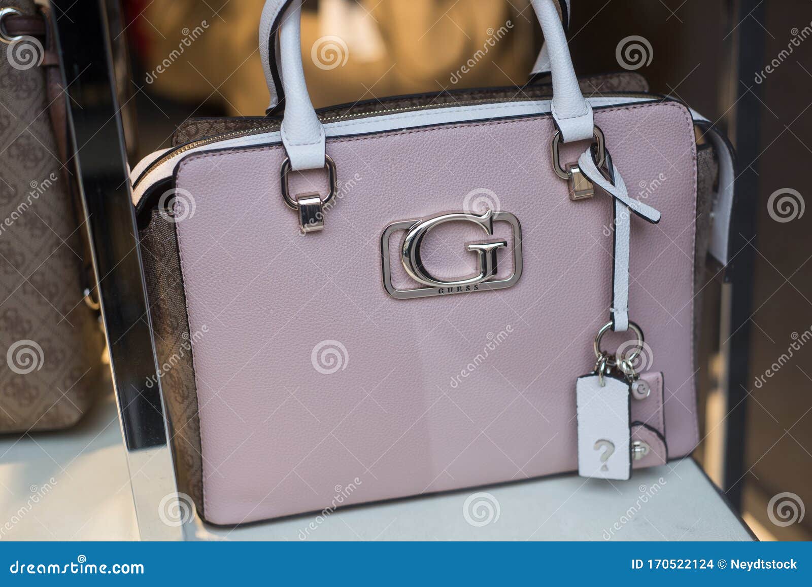 GUESS Women Pink Handbag : : Fashion