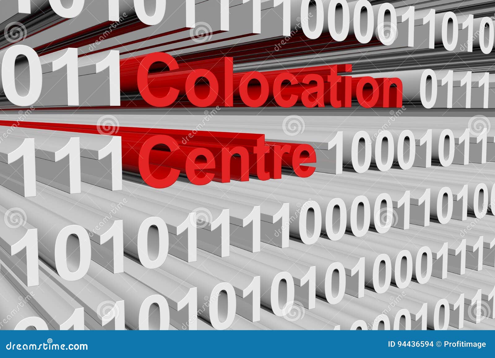 Colocation centre stock illustration. Illustration of networking - 94436594