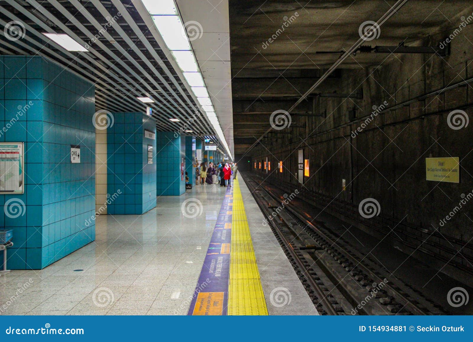 underground metro station in kadikoy in istanbul
