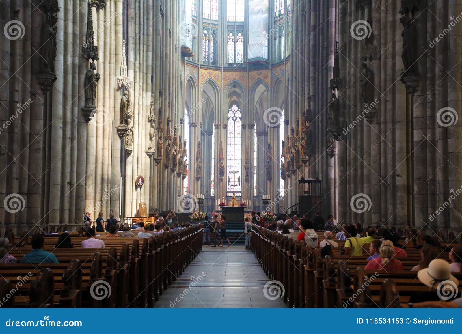 Cologne Germany May 31 2018 Interior Of The Cologne