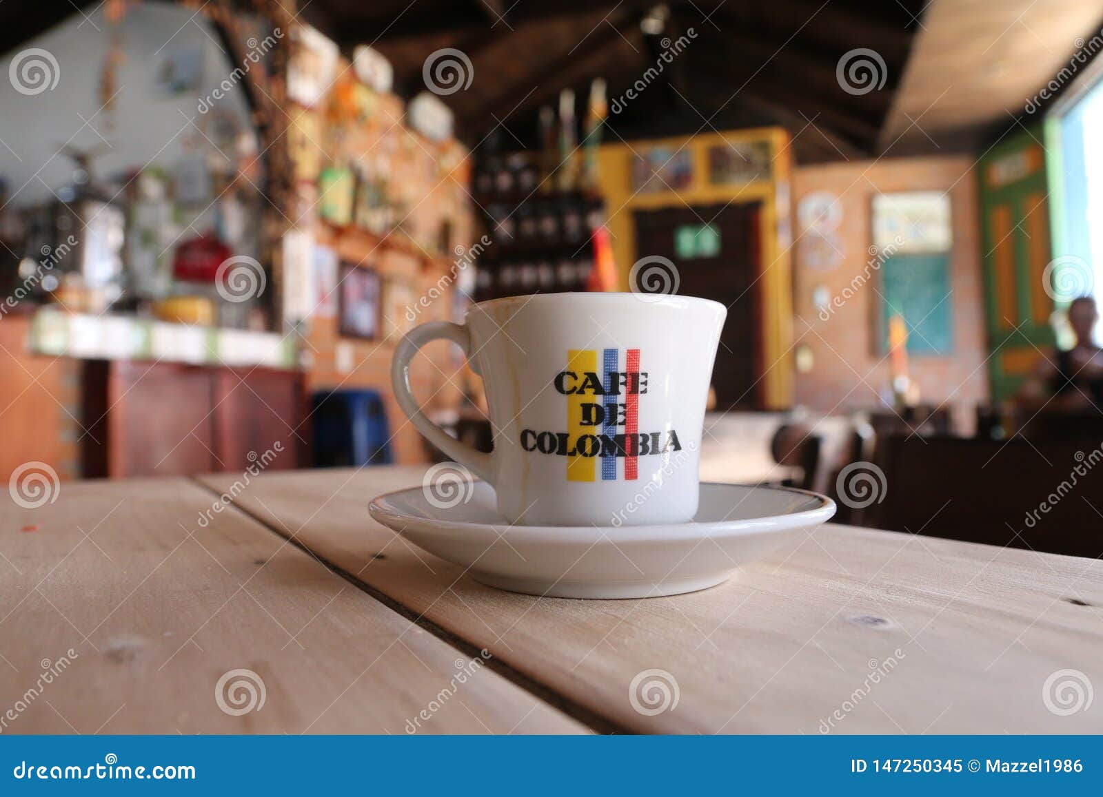 colombian coffee cup