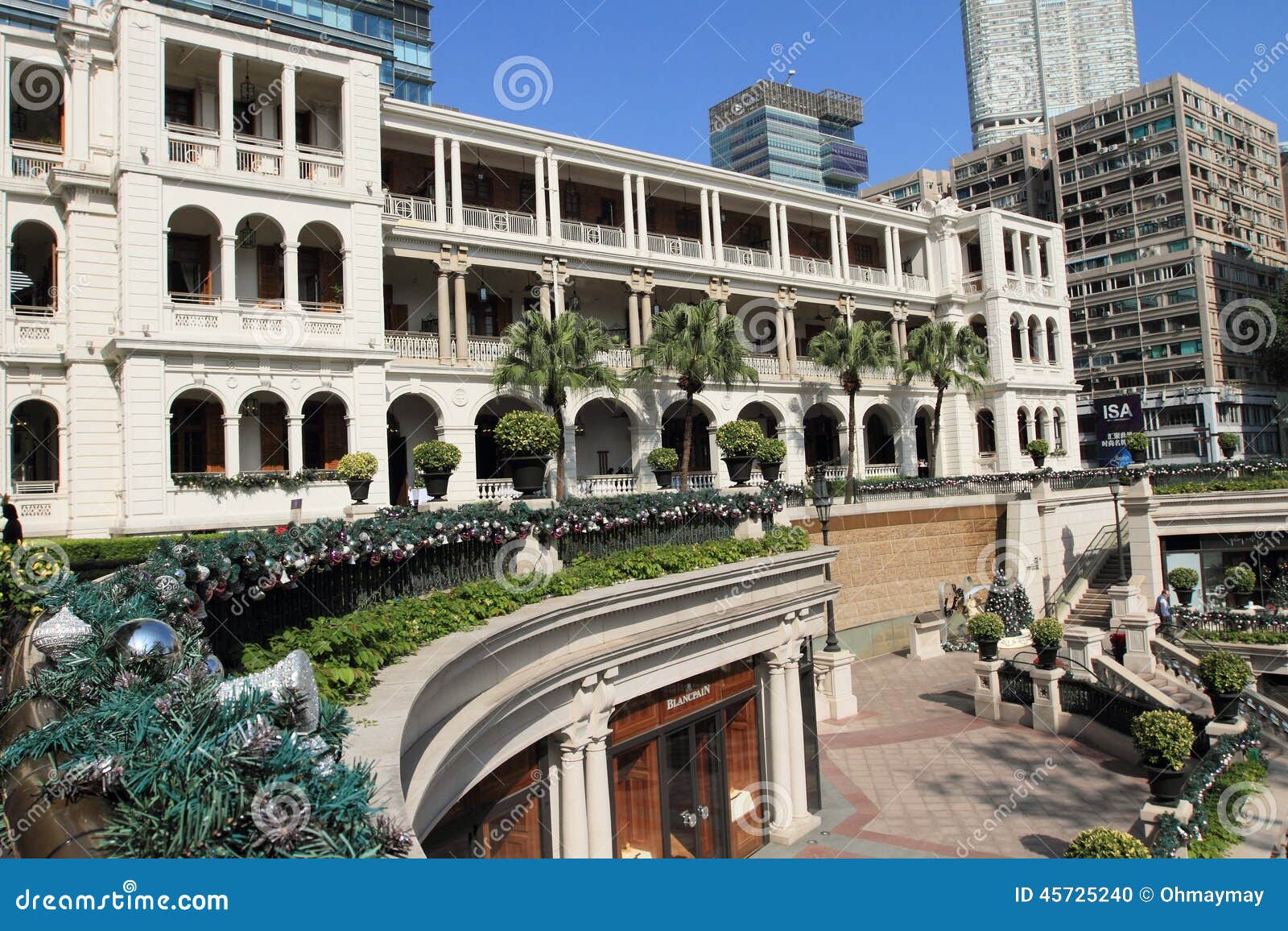 Colonial Architecture in Tsimshatsui, Hong Kong Editorial Image - Image