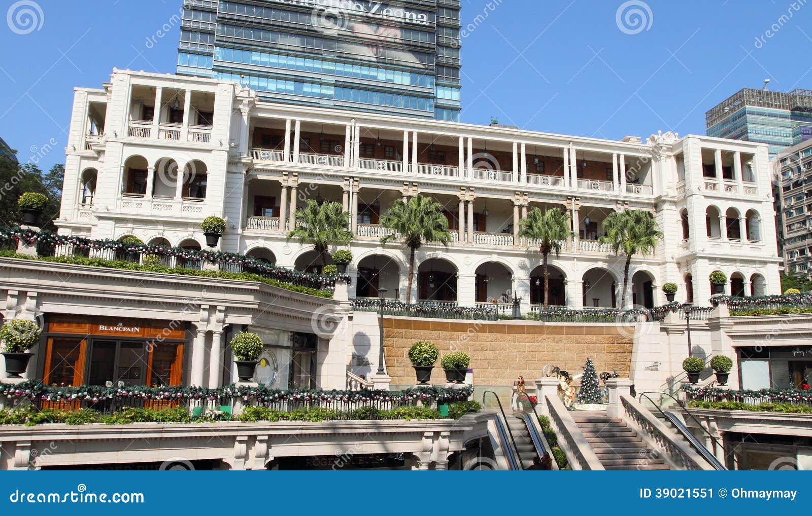 Colonial Architecture in Tsimshatsui, Hong Kong Editorial Photo - Image
