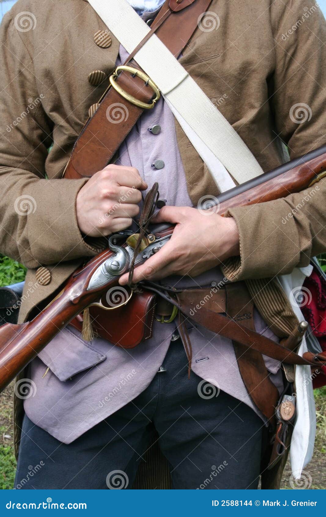 colonial militiaman