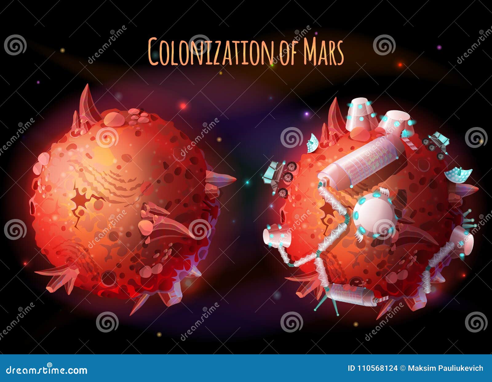 colonization of mars  concept 