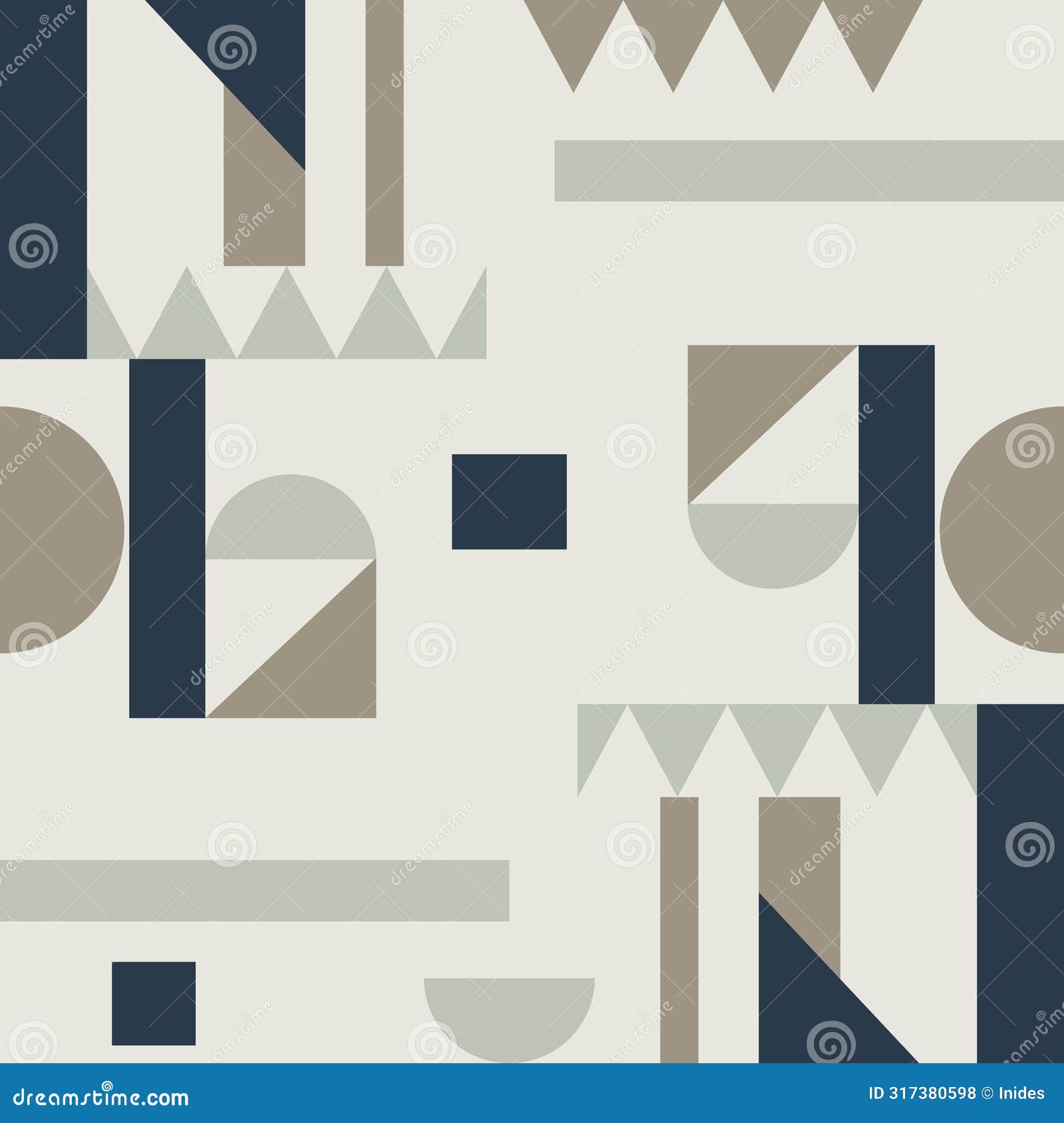 color blocks seamless patterns with variated s blue beige and pale green color pattern .