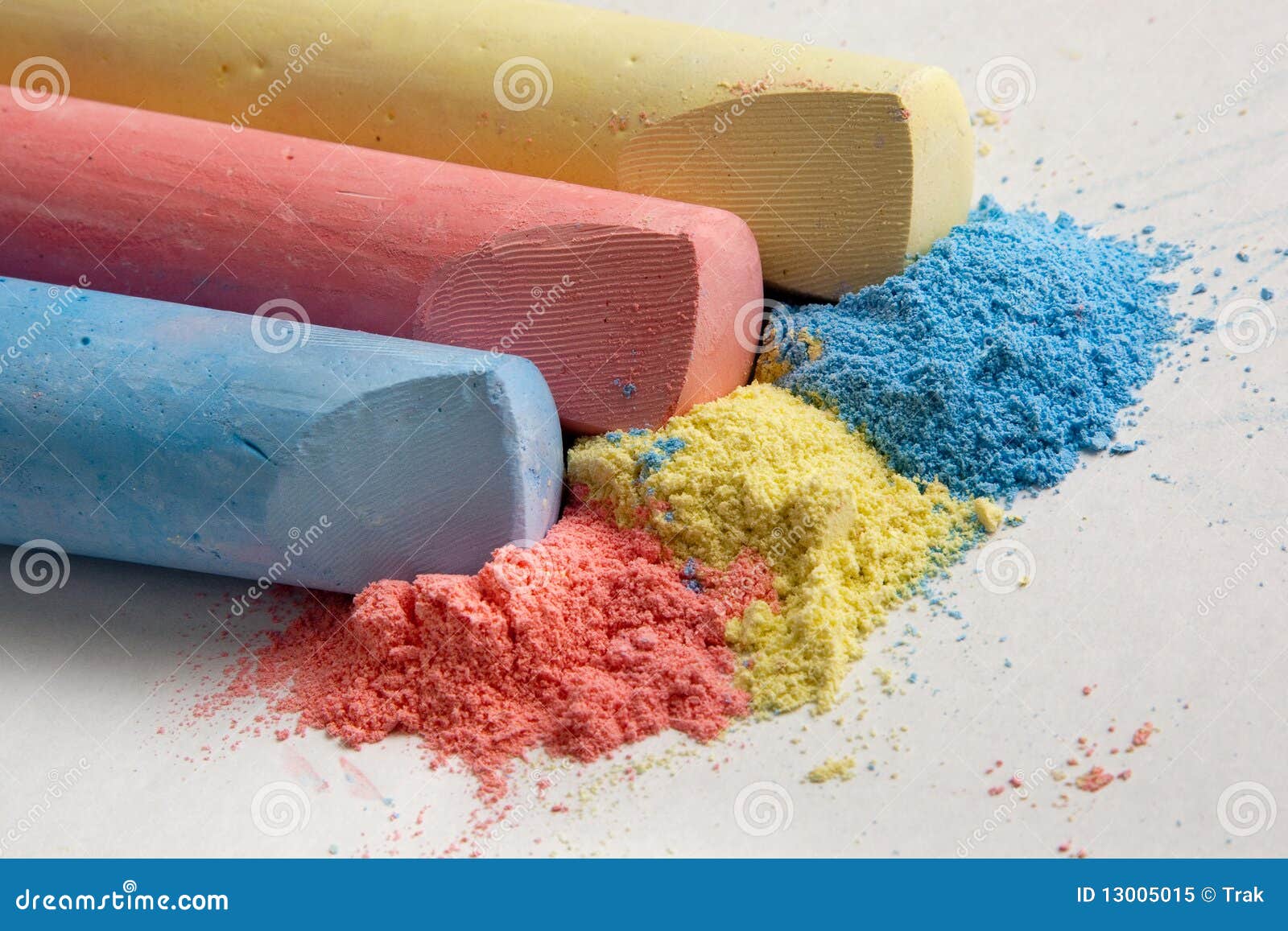 Color chalk stock image. Image of drawing, cylindrical - 13005015